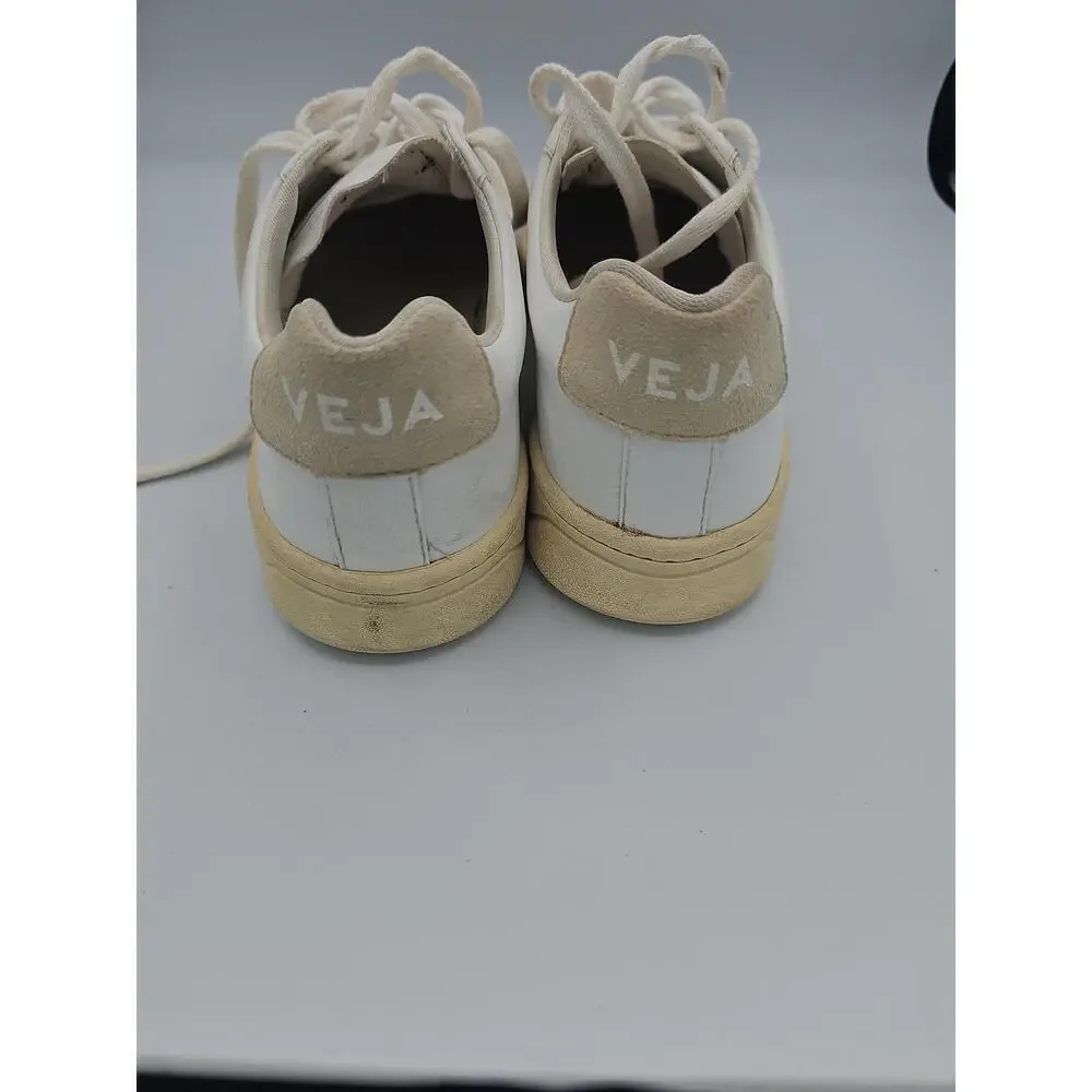 Veja Women's URCA CWL White Butter V10 Low Top Sneakers Size US 10 - Picture 6 of 16